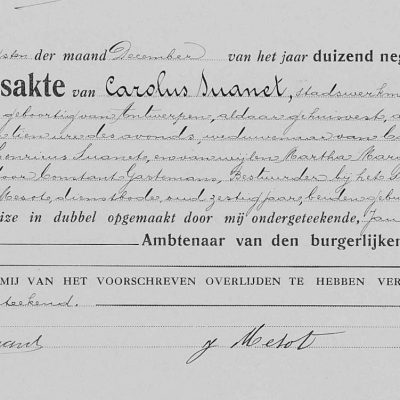 CarolusSuanet24121917Antwerpen